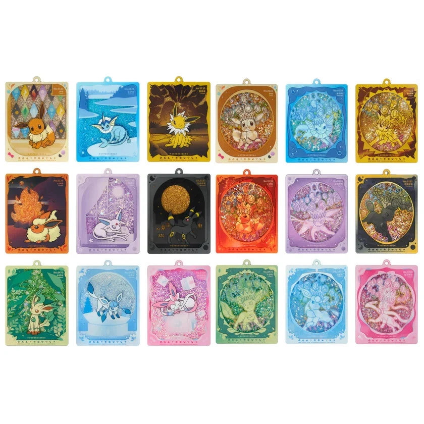Chinese Pokemon Terastal Gathering Quicksand Keychain Gift Box